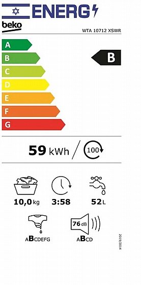 ����� ����� 10 �"� ��� WTA 10712 XSWR ��� Beko