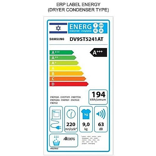 ����� ����� Samsung DV9ST5241AT ������