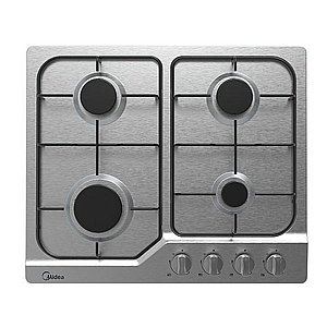 כיריים גז 4 להבות נירוסטה דגם 60SJ401-SS מידאה MIDEA כיריים גז 4 להבות נירוסטה דגם 60SJ401-SS מידאה MIDEA