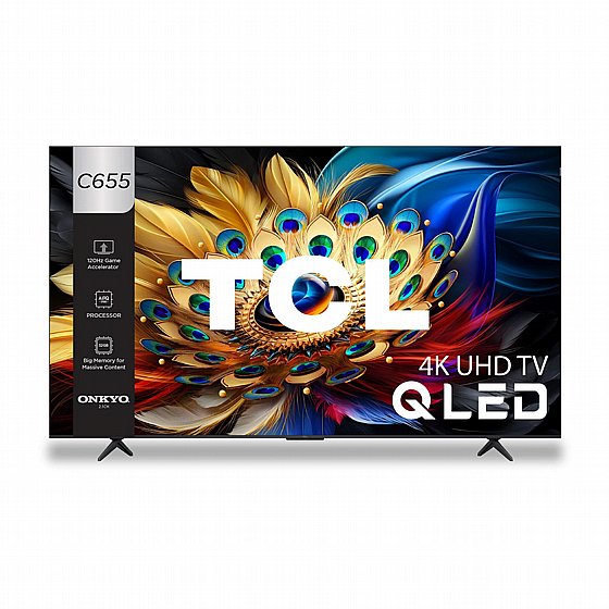 �������� ���� 55" TCL QLED ��.��.�� 55C655