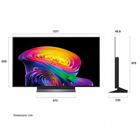 �������� ���� 48" LG 4K OLED �� �� OLED48C66LA