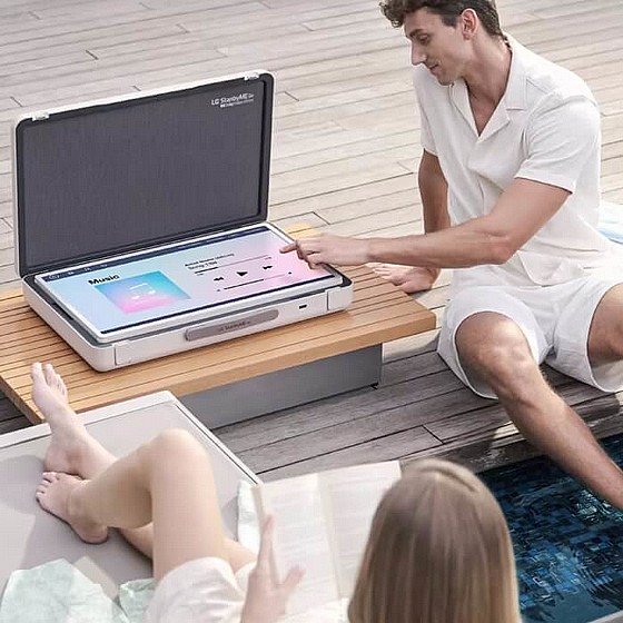 ��� ��� ��� ����� - ������ ����� 27" LG �� �� StanbyME Go 27LX5QKNA