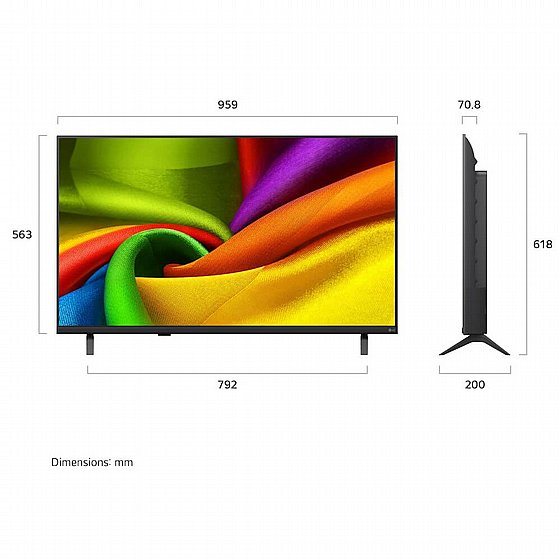 �������� ���� 43" LG NANO UHD AI �� �� 43NU840B6LA