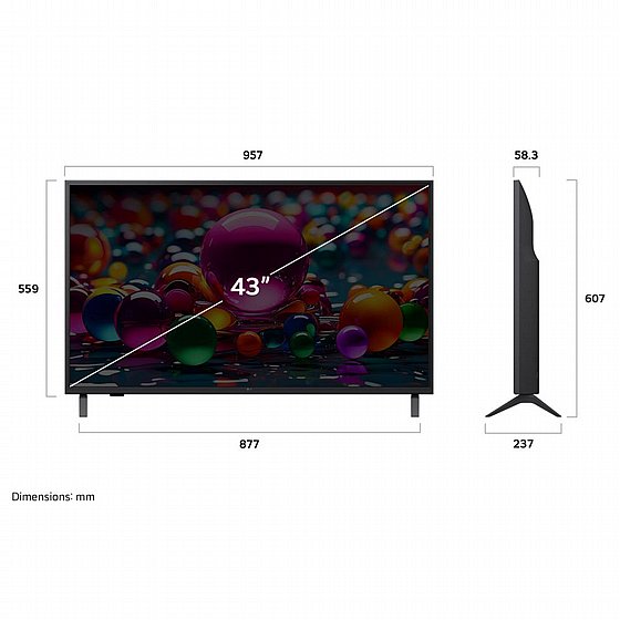 �������� ���� 43" LG 4K UHD �� �� 43UA80006LC