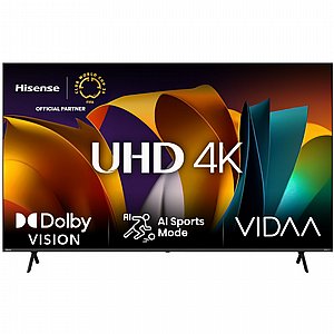 טלוויזיה חכמה 50" Hisense UHD הייסנס 50A69N טלוויזיה חכמה 50" Hisense UHD הייסנס 50A69N