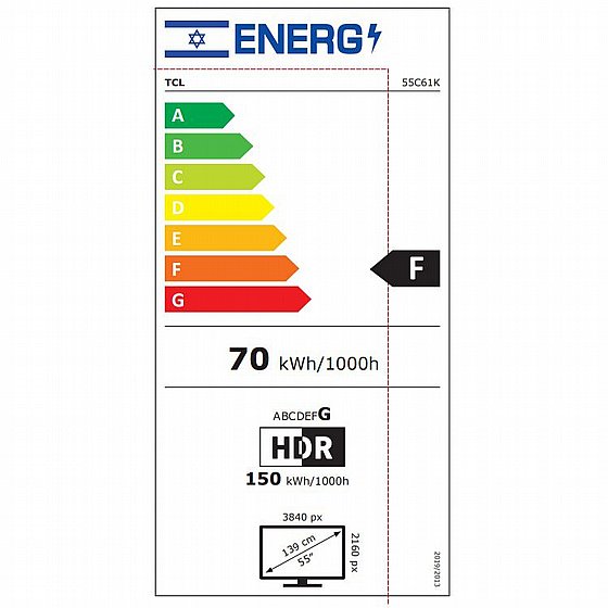 �������� ���� 55" QLED Mini LED �TCL ��.��.�� 55C61K