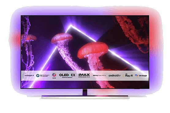 �������� ����� 807 Oled Android TV + Ambilight ���: 55OLED807/12