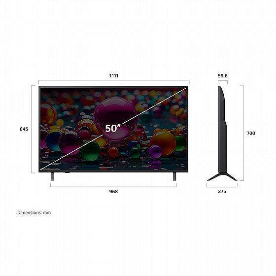 �������� ���� 55" 4K UHD �LG �� �� UA8500 55UA85006LA
