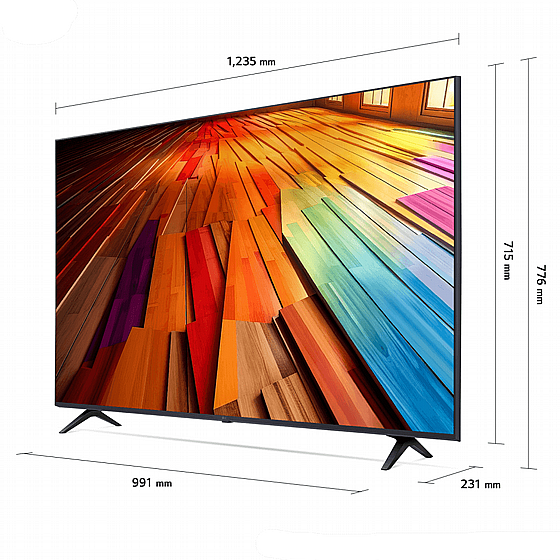 �������� ���� 55" LG UHD 4K �� �� 55UT80006LA
