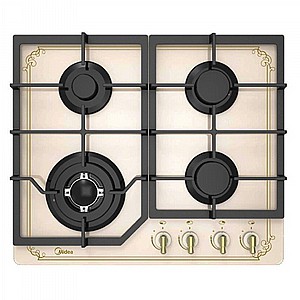 כיריים גז 4 להבות Midea מידאה 60G40ME084-GFT כיריים גז 4 להבות Midea מידאה 60G40ME084-GFT
