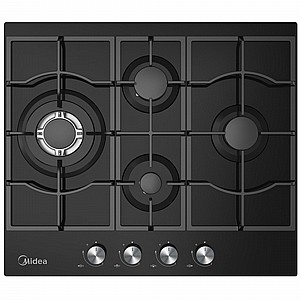 כיריים גז 4 להבות סופר טורבו Midea מידאה 60GM097 כיריים גז 4 להבות סופר טורבו Midea מידאה 60GM097