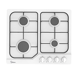 כיריים גז 4 להבות לבנות דגם (60SJ401(W מידאה MIDEA כיריים גז 4 להבות לבנות דגם (60SJ401(W מידאה MIDEA