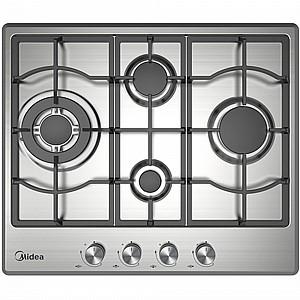 כיריים גז 4 להבות סופר טורבו Midea מידאה 60SM097 כיריים גז 4 להבות סופר טורבו Midea מידאה 60SM097