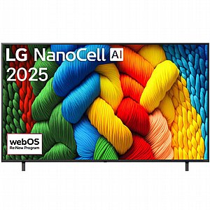 טלוויזיה חכמה 75" LG 4K NanoCell אל ג'י 75NANO80A6A טלוויזיה חכמה 75" LG 4K NanoCell אל ג'י 75NANO80A6A