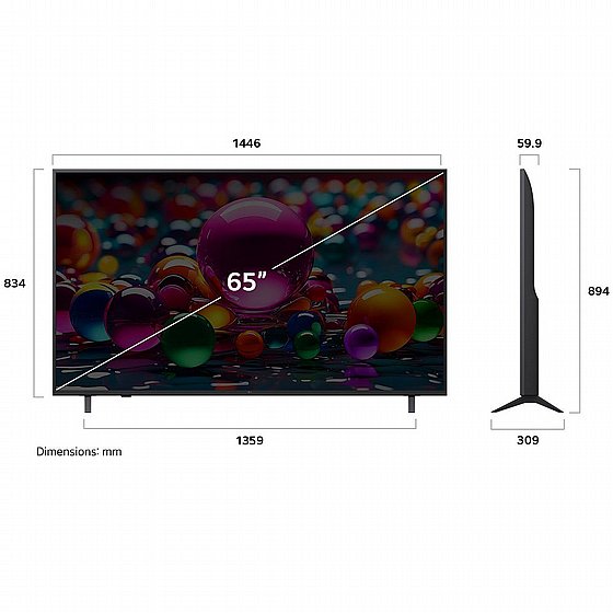 �������� ���� 65" LG 4K UHD �� �� 65UA85006LA