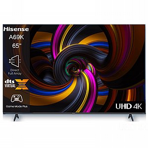 טלוויזיה חכמה 65" Hisense 4K UHD הייסנס 65A69K טלוויזיה חכמה 65" Hisense 4K UHD הייסנס 65A69K