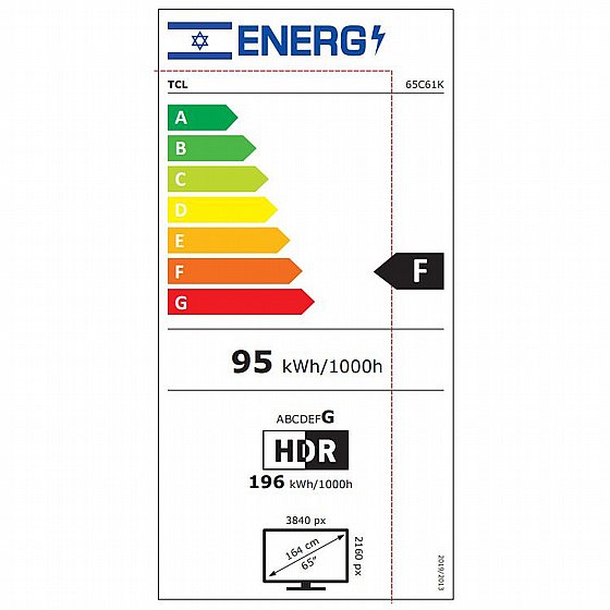 �������� ���� 65" QLED Mini LED �TCL ��.��.�� 65C61K