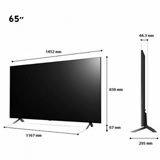 �������� ���� 65" LG �� �� 65QNED756RB