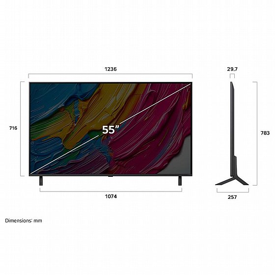�������� ���� 65" LG 4K QNED �� �� 65QNED80A6A