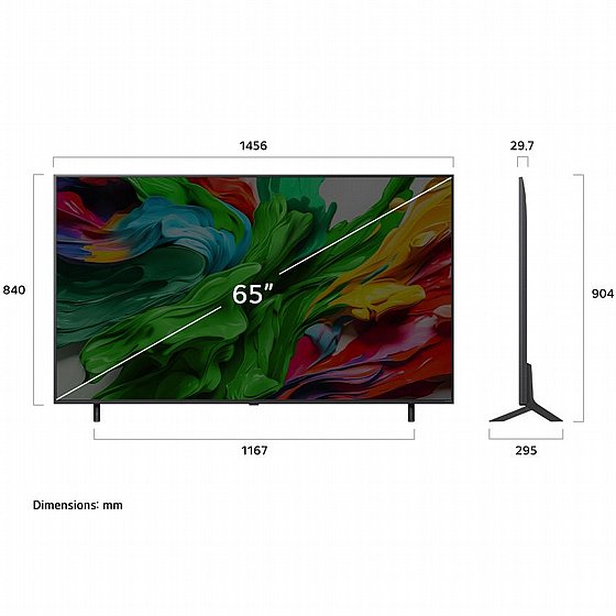 �������� ���� 65" LG 4K QNED MiniLED  �� �� 65QNED86A6A