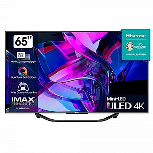 טלוויזיה חכמה "65 Hisense Mini LED ULED 4K UHD הייסנס 65U7KQ טלוויזיה חכמה "65 Hisense Mini LED ULED 4K UHD הייסנס 65U7KQ
