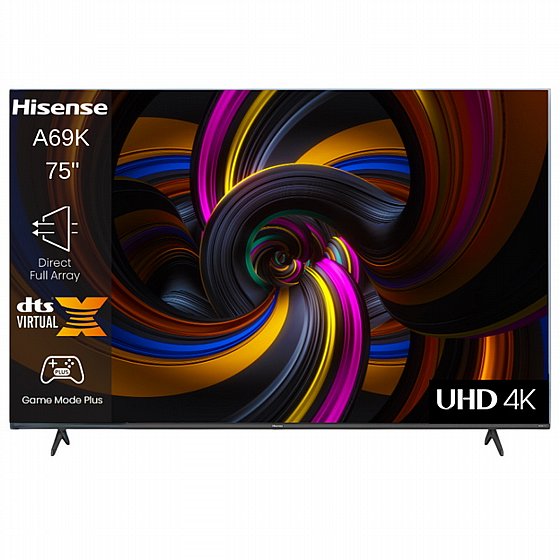 �������� ���� 75" Hisense 4K UHD ������ 75A69K