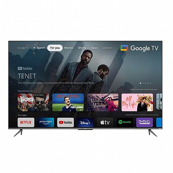 �������� ���� 75" TCL QLED 4K ��.��.�� 75C635