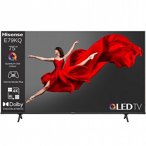 �������� ���� 75" Hisense QLED 4K ������ 75E79KQ