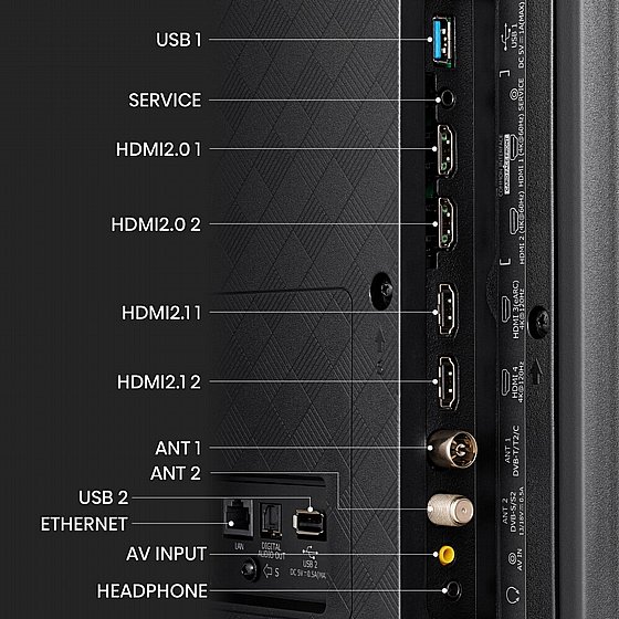 �������� ���� "75 Hisense QLED 4K ������ 75E7KQ Pro