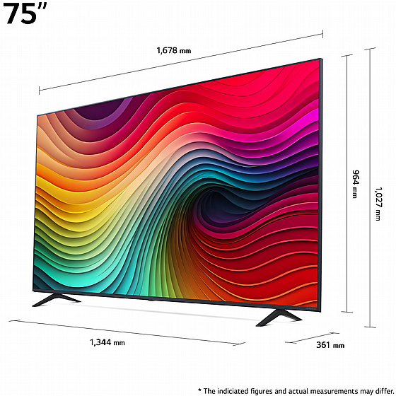 �������� ���� 75" LG NanoCell �� �� 75NANO81T6A