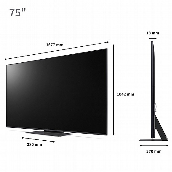 �������� ���� 75" LG �� �� 75UR91006LB