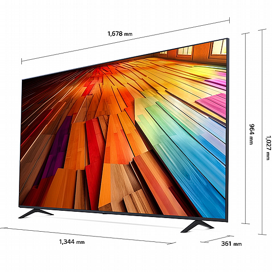 �������� ���� 75" LG UHD 4K �� �� 75UT80006LA