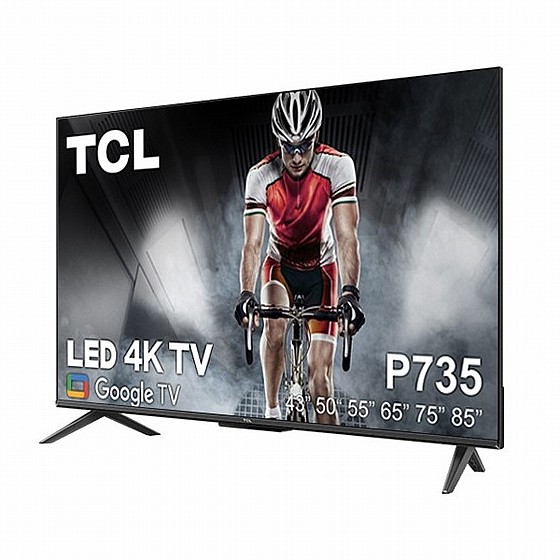 �������� ���� 85" TCL 4K ��.��.�� 85P735