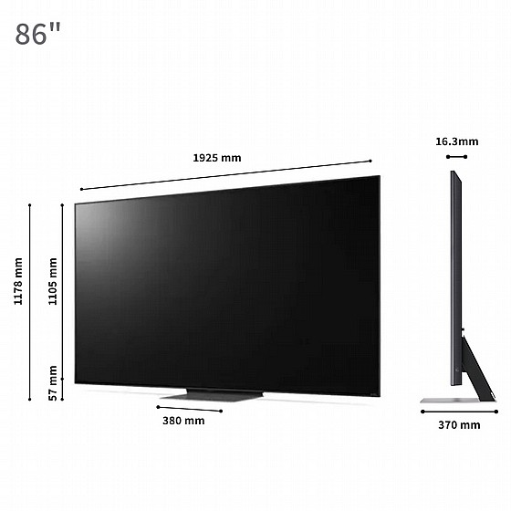 �������� ���� 86" LG QNED NANO CELL �� �� 86QNED816RE