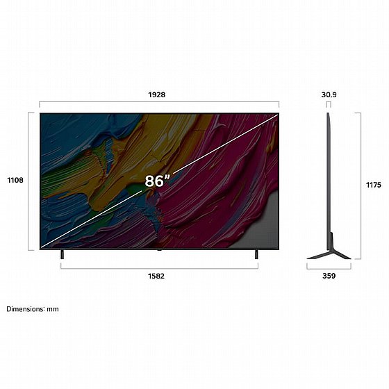 �������� ���� 86" LG 4K QNED MiniLED  �� �� 86QNED86A6A