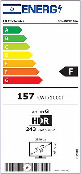 �������� ���� 86" LG 4K NanoCell �� �� 86NANO80A6A