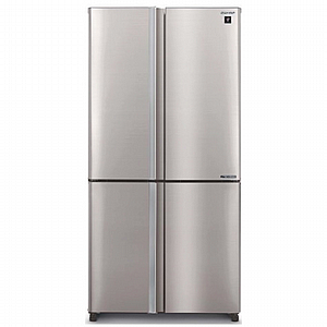 מקרר 4 דלתות מקפיא תחתון - 610 ליטר Sharp שארפ SJ-9170-SL כסוף מקרר 4 דלתות מקפיא תחתון - 610 ליטר Sharp שארפ SJ-9170-SL כסוף