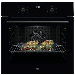 תנור בנוי 71 ליטר דגם AEG ABU51201B זכוכית שחורה תנור בנוי 71 ליטר דגם AEG ABU51201B זכוכית שחורה
