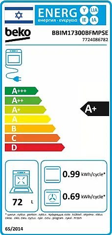 ���� ���� �������� 72 ���� ��� BBIM17300 ��� Beko ����