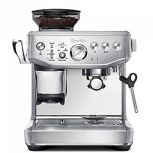 מכונת אספרסו ומטחנת פולי קפה מבית BREVILLE ברוויל דגם BES876BSS נירוסטה מכונת אספרסו ומטחנת פולי קפה מבית BREVILLE ברוויל דגם BES876BSS נירוסטה