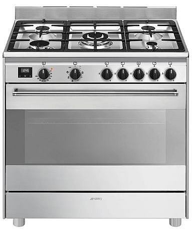 ���� ����� ������ �� ���� 90 �"� ��� SMEG ��� BG91 Inox