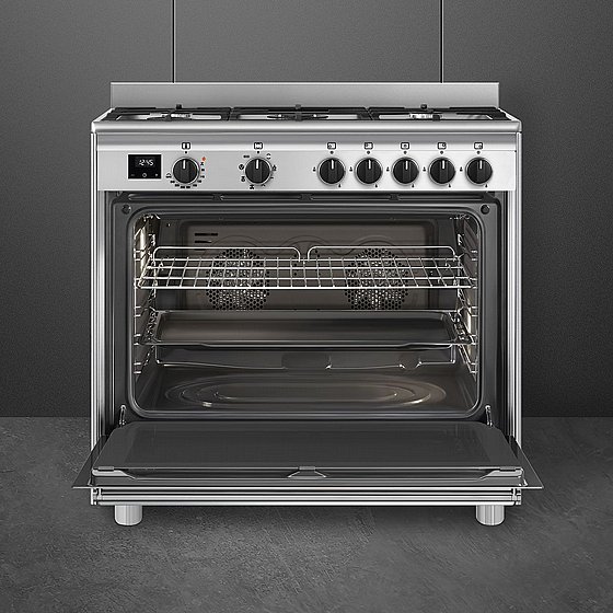 ���� ����� ������ �� ���� 90 �"� ��� SMEG ��� BG91 Inox