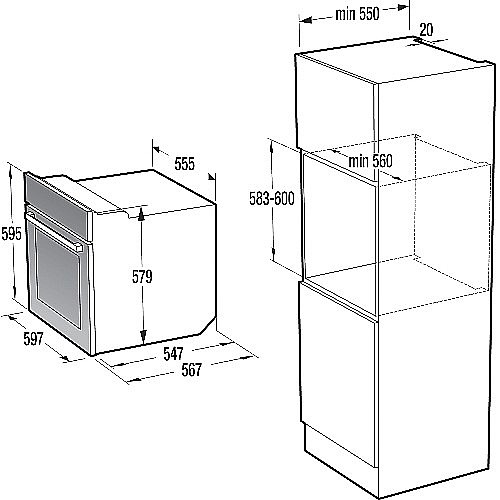 ���� ���� ���� GORENJE ������ BO737E30XG