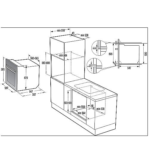 ���� ����� ���� �������� ���� GORENJE ������� ��� BOP737E301X
