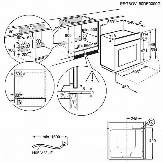 ���� ���� �������� 71 ���� AEG BPE255632M ������� ���