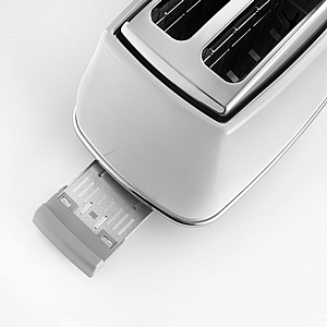 מצנם 2 פרוסות לבן דלונגי DeLonghi דגם CTOC2103.W מצנם 2 פרוסות לבן דלונגי DeLonghi דגם CTOC2103.W