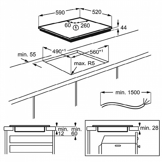 ������ ��������� Electrolux ���������� EIV644