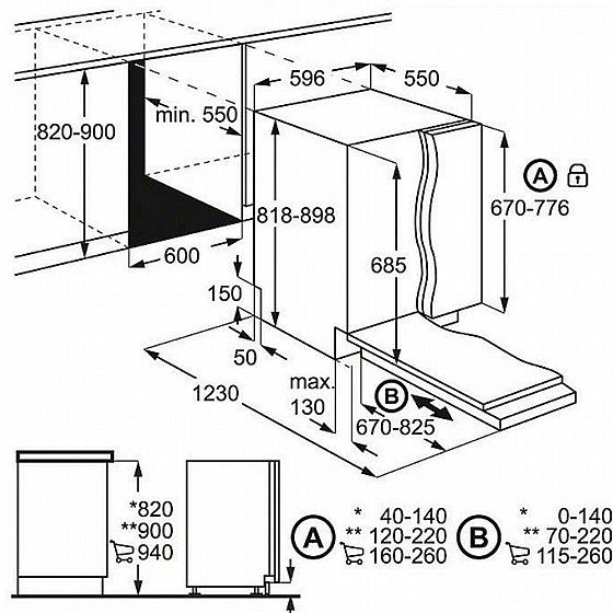 ���� ���� �������� ��� AEG �.�.�. Series 6000 QuickSelect FSE63817P