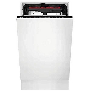 מדיח כלים צר אינטגרלי 10 מע' AEG FSE73507P אאג מדיח כלים צר אינטגרלי 10 מע' AEG FSE73507P אאג