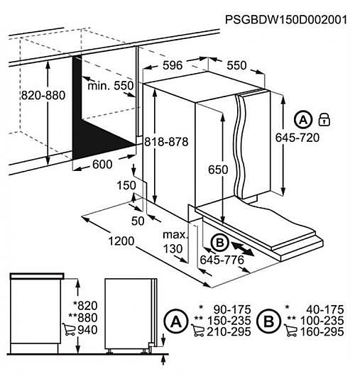 ���� ���� ���������� ��� AEG FSE83617P